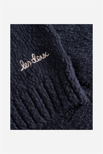 Les Deux Errol Rugby Knit - Dark Navy